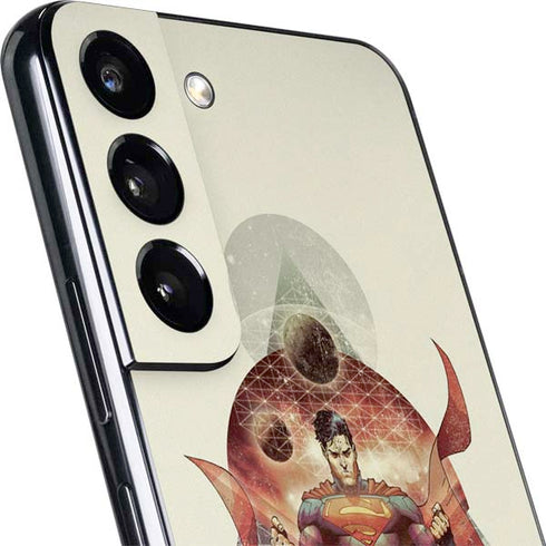 DC Comics Superman Galaxy Flying Galaxy S22 Skin